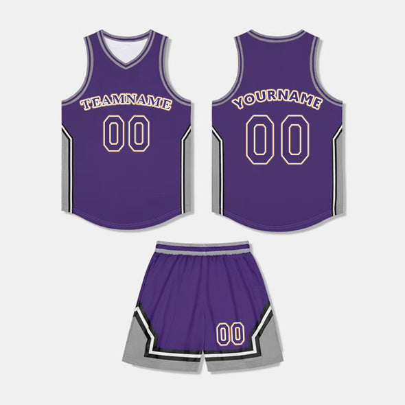 Personalized Basketball Team Sports Uniform Sets Custom Basketball Jersey for Men Women