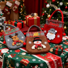Personalized Christmas Candy Bags with Name Custom Name Christmas Party Bags Christmas Eve Gift Bags