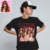 Custom Bootleg Rap Tee Unisex Custom Bootleg T-shirt Photo Vintage Graphic Tees