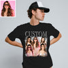 Custom Bootleg Rap Tee Unisex Custom Bootleg T-shirt Photo Vintage Graphic Tees