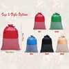 Personalized Embroidered Santa Sack Personalized Christmas Gift Bag with Name Custom Christmas Family Santa Bag