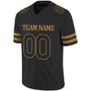 Custom Black Classic Replica Football Jerseys Adult Personalized Football Team Authentic Jerseys