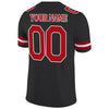 Custom Authentic Black Football Jerseys Personalized Football Team Jerseys with Team Name Number