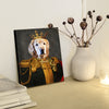 Custom Dog Cat King Royal Canvas Pet Painting Canvas Custom Pet Canvas Print