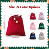 Custom Christmas Family Santa Bag with Name Personalized Large Santa Sack Stocking Sack with Name Christmas Gift Bag
