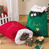 Custom Christmas Family Santa Bag with Name Personalized Large Santa Sack Stocking Sack with Name Christmas Gift Bag
