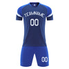 Personalized Soccer Uniform Set for Adult Kids Custom Soccer Shirt and Shorts with Name Number Logo