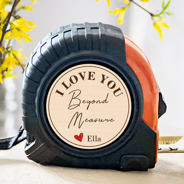 Personalized Tape Measure Gifts for Couple Tape Measure Retractable Tool Gifts for Fathers Day Birthday Christmas