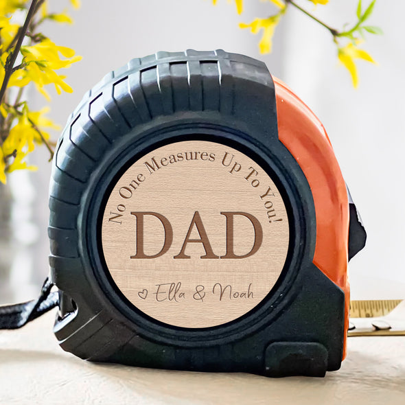Personalized Tape Measure Gifts for Dad Woodworker Tool Gifts for Fathers Day Birthday Christmas