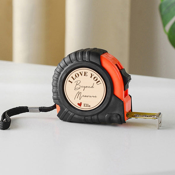 Personalized Tape Measure Gifts for Couple Tape Measure Retractable Tool Gifts for Fathers Day Birthday Christmas