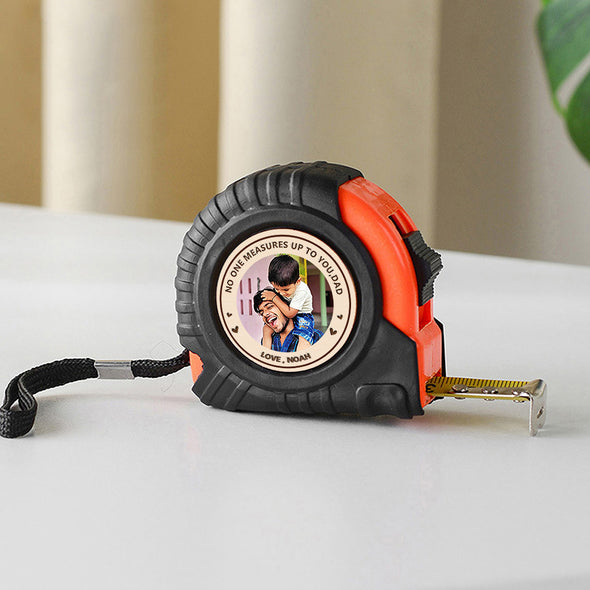 Fathers Day Gift Personalized Tape Measure with Picture Tool Gifts Woodworker Gifts Carpenter Gifts for Dad