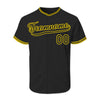Personalized Your Own Black Baseball Jerseys Adult Kids Custom Baseball Team Sport Uniforms