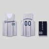 Personalized Your Own Basketball Sports Uniform Jersey Shirt Printed with Team Name Number Logo