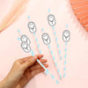 Custom Logo Straws Personalized Company Straws Business Branding Straws Custom Face Drinking Straws