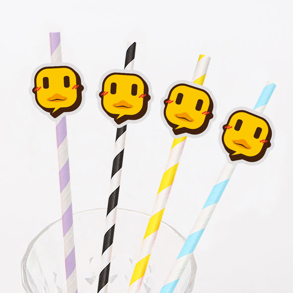 Custom Logo Straws Personalized Company Straws Business Branding Straws Custom Face Drinking Straws