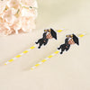 Personalized Graduation face straws Graduation Face Straw Custom Drink straws for Graduation Party