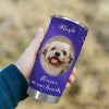 Personazed Dog Loss Memorial Gift Custom Pet Memorial Tumblers Cup Fathers Day Gift