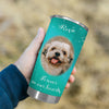 Personazed Dog Loss Memorial Gift Custom Pet Memorial Tumblers Cup Fathers Day Gift