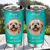 Personazed Dog Loss Memorial Gift Custom Pet Memorial Tumblers Cup Gift for Pet Lover