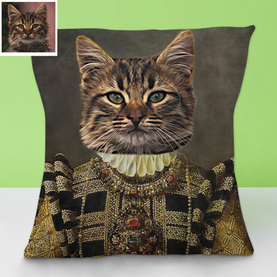 Personalized Pet Portrait Pillow Decorative Cushion Cover Pet Pillow Pet Decorative Throw Pillows