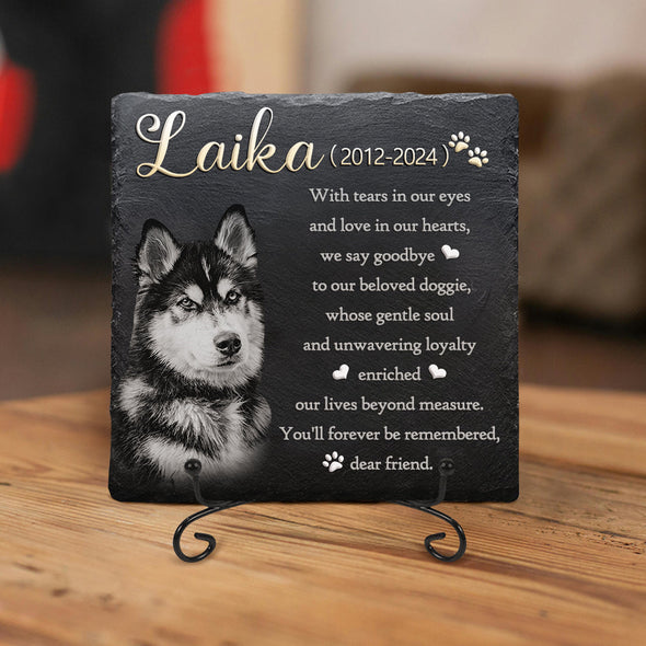 Personalized Pet Memorial Gift Cat Dog Memorial Gifts Pet Loss Gifts Heart Memorial Garden Stone