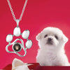 Personalized Pet Photo Projection Necklace Custom Pet Photo Necklace with Picture Inside