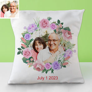Custom Photo Pillow Decorative Cushion Cover Picture Pillow Personalized Decorative Throw Pillows