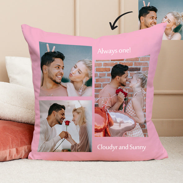 Photo Throw Pillows Decorative Cushion Custom Pillow Custom Throw Pillow Family Photo Collage Pillow