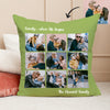 Photo Throw Pillow Decorative Cushion Custom Pillow Custom Throw Pillow Family Photo Collage Pillow