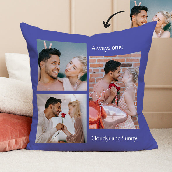 Photo Throw Pillows Decorative Cushion Custom Pillow Custom Throw Pillow Family Photo Collage Pillow