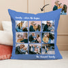 Photo Throw Pillow Decorative Cushion Custom Pillow Custom Throw Pillow Family Photo Collage Pillow