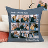 Photo Throw Pillows Decorative Cushion Custom Pillow Custom Throw Pillow Family Photo Collage Pillow