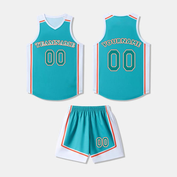Custom Basketball Reversible Team Uniforms Sets Custom Basketball Jersey for Men Women