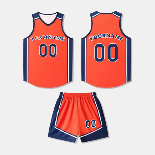 Custom Basketball Reversible Team Uniforms Sets Custom Basketball Jersey for Men Women