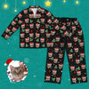 Custom Christmas Pajamas Cat Dog Pajamas Pet Photo Pajamas Home Sleepwear Christmas Gift