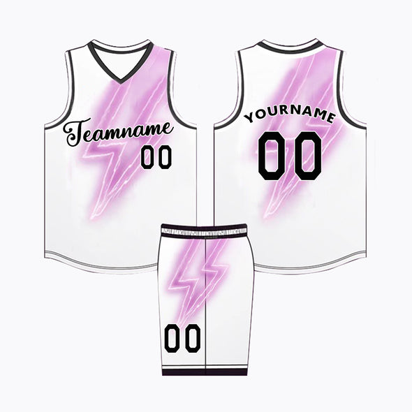 Womens Basketball Team Authentic Jerseys Custom Basketball Team Uniforms Sets for University High School