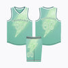 Womens Basketball Team Authentic Jerseys Custom Basketball Team Uniforms Sets for University High School