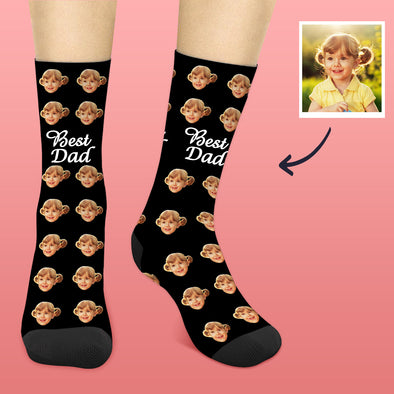 Fathers Day Socks Dad Socks Custom Face Socks Custom socks for Dad Fathers Day Gift