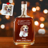 Custom Whiskey Bottle with Pet Photo Custom Whisky Decanter Christmas Gift For Pet Dad Gift for Pet Lover