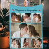 Christmas Blanket Personalized Photo Blankets Fleece Throw Blanket Custom Blankets with Pictures