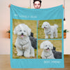 Christmas Blanket Personalized Photo Blankets Fleece Throw Blanket Custom Blankets with Pictures