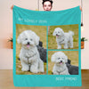 Christmas Blanket Personalized Photo Blankets Fleece Throw Blanket Custom Blankets with Pictures