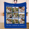 Christmas Blanket Personalized Photo Blankets Fleece Throw Blanket Custom Blankets with Pictures