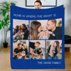 Christmas Blanket Personalized Photo Blankets Fleece Throw Blanket Custom Blankets with Pictures