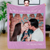 Christmas Blanket Personalized Photo Blankets Fleece Throw Blanket Custom Blankets with Pictures