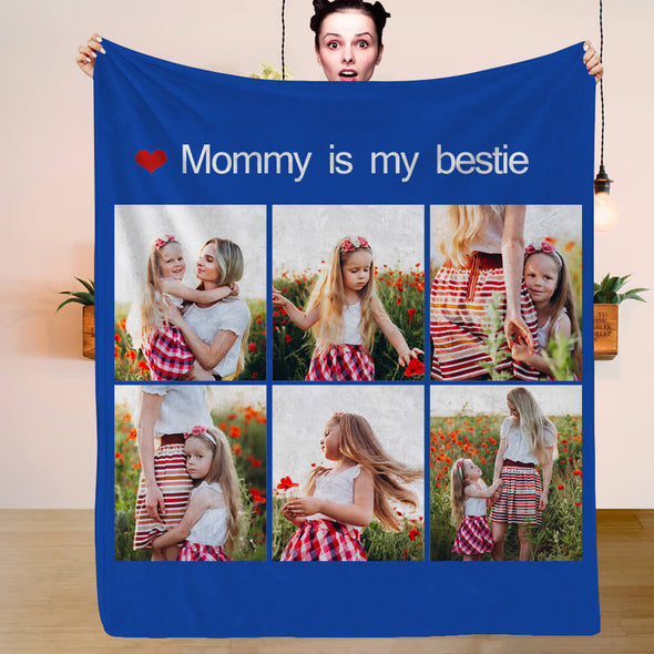 Christmas Blanket Personalized Photo Blankets Fleece Throw Blanket Custom Blankets with Pictures