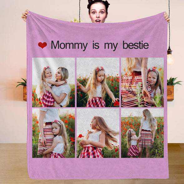 Christmas Blanket Personalized Photo Blankets Fleece Throw Blanket Custom Blankets with Pictures