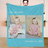 Christmas Blanket Personalized Photo Blankets Fleece Throw Blanket Custom Blankets with Pictures