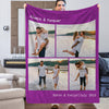 Christmas Blanket Personalized Photo Blankets Fleece Throw Blanket Custom Blankets with Pictures