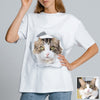 Gift for Mom Gift for Dad Custom Pet T shirt Pet Printed on T Shirt Gift for Girlfriend Gift for Boyfriend